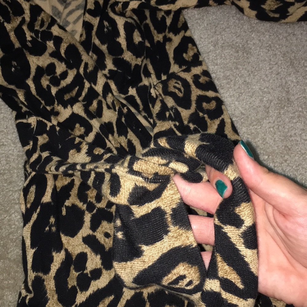 INC leopard wrap tunic - Picture 3 of 5